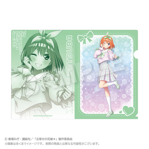 『五等分の花嫁*』クリアファイル ゆめかわせいふくVer. 中野四葉